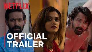 Haseen Dillruba  Official Trailer  Taapsee Pannu Vikrant Massey Harshvardhan Rane Netflix India [upl. by Yelyr]