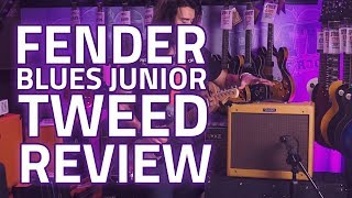 Fender Blues Junior Limited Edition Lacquered Tweed Review [upl. by Pedrick568]