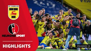 Samenvatting SC Cambuur  Helmond Sport 16042021 [upl. by Mckee257]