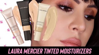 NEW  LAURA MERCIER TINTED MOISTURIZER LIGHT REVEALER COMPARISON WEAR TEST AND REVIEW [upl. by Germaun]