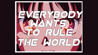 lorde  everybody wants to rule the world slowed reverb amp lyrics [upl. by Noed979]