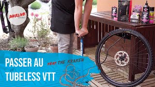 Tuto VTT  Passer son pneu en Tubeless [upl. by Piderit]