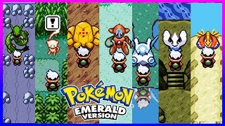 Pokemon Emerald  All Legendary Pokemon Locations [upl. by Krisha857]