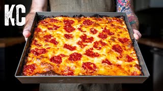 Sheet Pan Pizza Thatll Impress Any Italian Grandma Same Day Dough [upl. by Eiramaliehs]