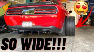 Dodge Challenger ScatPack Tire Upgrade FINALLY [upl. by Ashil841]