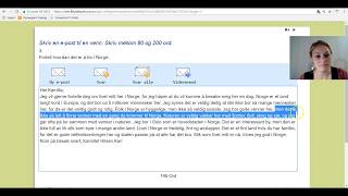 Video 182 Norskprøven A2B1 Brev til en venn [upl. by Scandura]