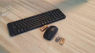 Logitech keyboard K220 and mouse M150 UNBOXING  WIRELESS COMBO [upl. by Oz]