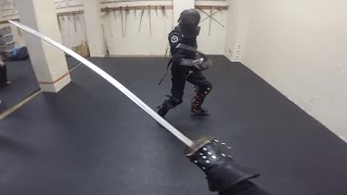 Expert Saber Sparring Lee Smith vs Richard Marsden [upl. by Abroms]