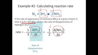 Reaction Rates and Stoichiometry Chemistry Tutorial [upl. by Ginder]