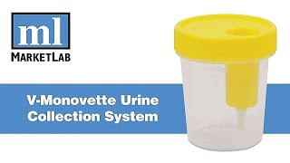 Marketlab Demonstrates the VMonovette Urine Collection System [upl. by Siron]