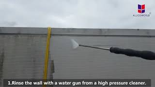 How to Clean Alucobond Cladding [upl. by Phil662]