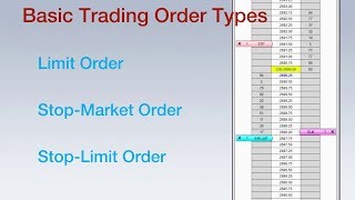 3 Basic Trading Order Types Explained [upl. by Maridel]