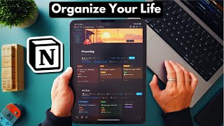 How I Organize My Life Work and Everything Else  Notion Tour 2023 [upl. by Auhsaj620]