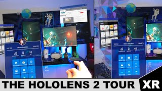 The HoloLens 2 Tour  Discover How Holograms Look In Real Life [upl. by Einal]