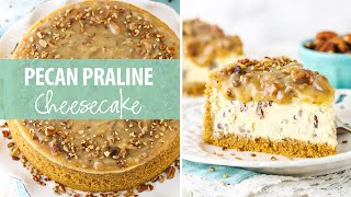 Pecan Praline Cheesecake [upl. by Tristas]