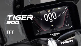 Triumph Tiger 900 Features and Benefits  TFT [upl. by Jarlathus]