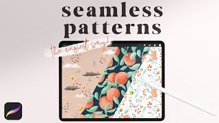 Perfect Seamless Pattern Repeats in Procreate 5 [upl. by Fugere]