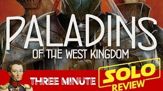 Paladins of the west kingdom solo in about 3 minutes [upl. by Atteval]