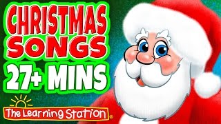 Christmas Songs for Kids 🎅 Christmas Songs Playlist for Kids 🎅 Kids Songs by The Learning Station [upl. by Ettenej]