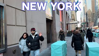 NEW YORK CITY Walking Tour 4K  BILLIONAIRES’ ROW [upl. by Selrahcnhoj]