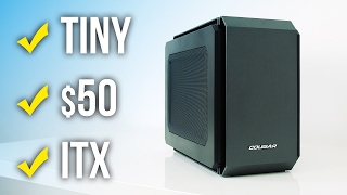 Cougar QBX  A Surprisingly Capable 50 ITX Case [upl. by Mencher]