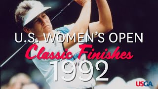 US Womens Open Classic Finishes 1992 [upl. by Aiket]