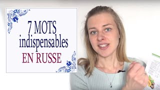 Apprendre le Russe 7 mots indispensables pour réussir votre premier voyage en Russie [upl. by Leakim]