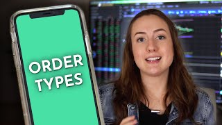 Stock Market Order Types Market Order Limit Order Stop Loss Stop Limit [upl. by Ieluuk]