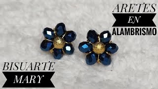 Aretes en Alambrismo para principiantes pasó a paso ✨ [upl. by Gianina]