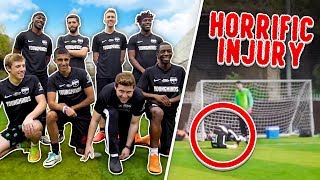 SIDEMEN 6ASIDE FOOTBALL HORRIFIC INJURY [upl. by Seagrave]