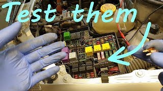 All Fuses amp Relays from 2003 Opel Corsa C How to Use  Test them [upl. by Orji]