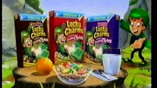 Lucky Charms double me luck TV commercial 2007 [upl. by Yeaton743]