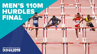 Mens 110m Hurdles Final  World Athletics Championships Doha 2019 [upl. by Ray500]