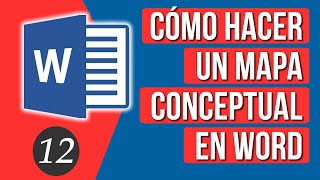 Como Hacer Mapas Conceptuales en Word [upl. by Cartwell]