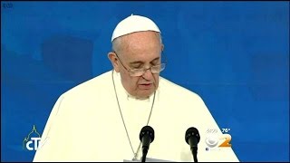 Pope Gives First Ever Speech In English [upl. by Eladnor]