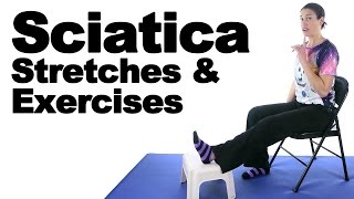 Sciatica Stretches amp Exercises  Ask Doctor Jo [upl. by Orville]