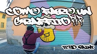 Come fare un Graffito  TEYO PAINT [upl. by Aseen]