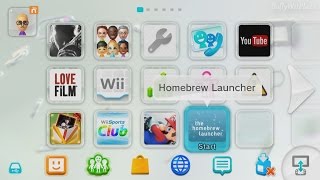 Wii U Installing The Homebrew Launcher Channel Tutorial [upl. by Lindbom]