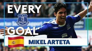 MIKEL ARTETA EVERY EVERTON GOAL [upl. by Ubald]