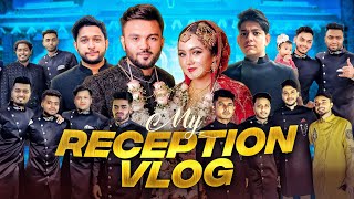 My Reception Vlog  বিয়ে করে ফেল্লাম । Manzia Fimu  Rs Fahim Chowdhury [upl. by Aratahc]