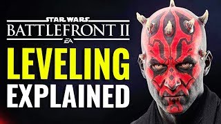 Star Wars Battlefront 2 Leveling Explained [upl. by Alessig]