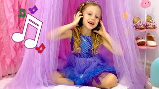 Nastya sings her favorite kids songs [upl. by Ahsinahs942]