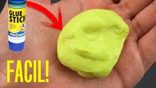 Como hacer SLIME con solo 2 ingredientes [upl. by Dolorita121]