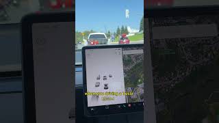 Basic Autopilot visualization for 2023 Tesla Model Y [upl. by Casi]