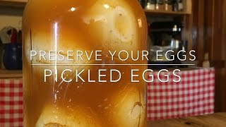 THE BEST PICKLED EGGS RECIPE  EASY EGG PRESERVATION METHOD [upl. by Abrams]