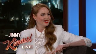 Karen Gillan Does Britney Spears Impression amp Talks Avengers [upl. by Anej]