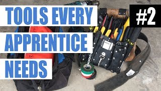 Episode 2  Tools Every Apprentice Electrician Needs To Start Their Job [upl. by Eidnew555]