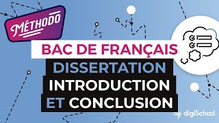 Dissertation français  Introduction et conclusion  Méthodologie  digiSchool [upl. by Tonnie522]