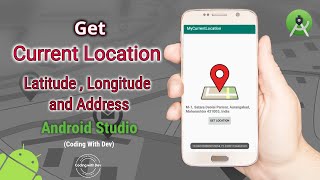 Android Get Current Location  Latitude Longitude  Address  Geocoder  Location Manager  Android [upl. by Nared401]