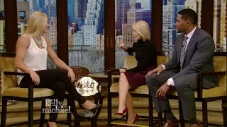 Holly Holm on LIVE with Kelly and Michael [upl. by Colver1]